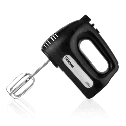 Tristar MX-4201 Handmixer, 5 Geschwindigkeits- und 1 Turbostufe, 300 Watt Leistung, mit 2 Teighaken und Schneebesen, Schwarz | Angebot bei HelloDeals