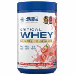 Applied Nutrition Critical Whey Protein Pulver 24g Pro Portion | Hohem Eiweißgehalt – Ergänzungsmittel 825g Pack of 1, Strawberry Erdbeere 0.825 kg Angebot bei HelloDeals
