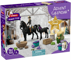 schleich HORSE CLUB | Adventskalender 2026 - Ausritt 99240 | 32 Teile | mit beweglicher Figur Tori, 2 Pferdefiguren & Zubehör | Geschenkidee für Kinder ab 5 Jahren | 39 x 8 x 28 cm Angebot bei HelloDeals