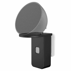 Cozycase Steckerhalterung für Pop/Dot/Google Nest mini - Platzsparende Wandhalterung Wall Ständer integriertes mit Kabelmanagement Halterung (Schwarz) 1-Pack Schwarz Angebot bei HelloDeals