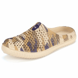 SAGUARO Clogs Herren Damen Sommer Gartenschuhe Atmungsaktiv Gr.36-45 | Unisex Badelatschen, Schlappen, Leicht, Rutschfest, ideal für Garten, Pool und Zuhause Khaki 44 EU Angebot bei HelloDeals