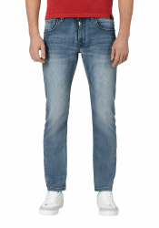 Timezone Herren Slim Jeans Regular Gerrittz 32W / 32L 6450 Antique Blue Wash Angebot bei HelloDeals