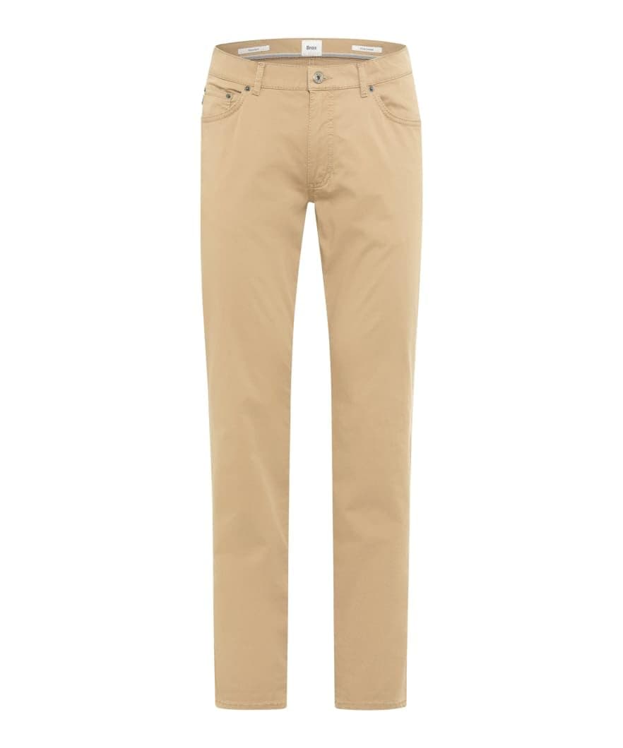 BRAX Feel Good Style Cooper Herren Five-Pocket-Hose Regular Fit 34W / 32L 54 Caramel Angebot bei HelloDeals