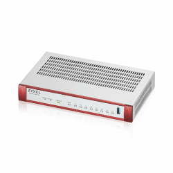 Zyxel USGFLEX100HP ZyWALL High Speed Cyber Security Firewall | Nur Hardware | VPN | 1x PoE+ | Business Class | Bis zu 50 Benutzer | Nebula Cloud Option | 7x GbE + 1x GbE PoE+ (30W), 3000 Mbps SPI, Sicherheit mit IPSec/SSL VPN, UTM Optional Up to 50 users Angebot bei HelloDeals