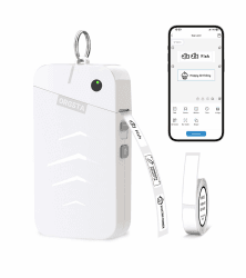 ORGSTA S001 Etikettendrucker Selbstklebend Etikettiergerat Bluetooth | 2000 mAh Ettikettiergeraet Beschriftungsgerät Label Printer Sticker Maker Etikettiermaschinen Weiß Portable Angebot bei HelloDeals