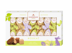 Niederegger | Nougat Eier | 1x 175g | Nougat Eier in den Sorten Nuss, Sahne & Mandel-Karamell | Umhüllt von Vollmilch-Schokolade | Ostereier | Ostergeschenk Angebot bei HelloDeals