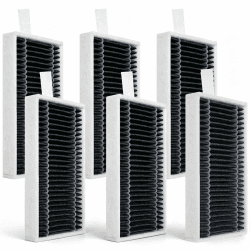 Filter Ersatzteil für ECOVACS DEEBOT T90 Pro Omni /T90 Pro /T90 Omni /X12 Pro Omni Roboter Staubsauger Zubehör, Waschbar und Wiederverwendbar,6 Stück Angebot bei HelloDeals