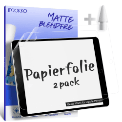 2 Stück Like Paper Folie Kompatibel mit iPad 9 /8 /7 Generation( iPad 10,2 Zoll, 2021, 2020, 2019), Matte Schutzfolie Papierfolie Displayschutz Papier Film Blendfreiem Screen Protector for Zeichnen iPad 10.2 Zoll (7./8./9. Gen 2019/2020/2021) Angebot bei HelloDeals