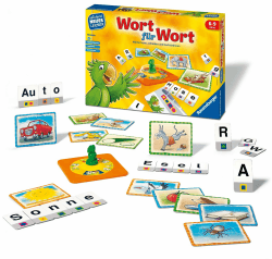 Ravensburger Kinderspiel Wort für Wort - Lernspiel ab 6 Jahre Single Angebot bei HelloDeals