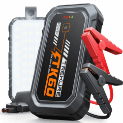 TREKURE Starthilfe Powerbank für PKW 7000A, Auto Starthilfe Powerbank für bis zu 9L Benzin & 6,5L Diesel, Starter Powerbank mit Zwangsstart, Magnetische Frontfläche, 4-in-1 LED Arbeitslicht Angebot bei HelloDeals