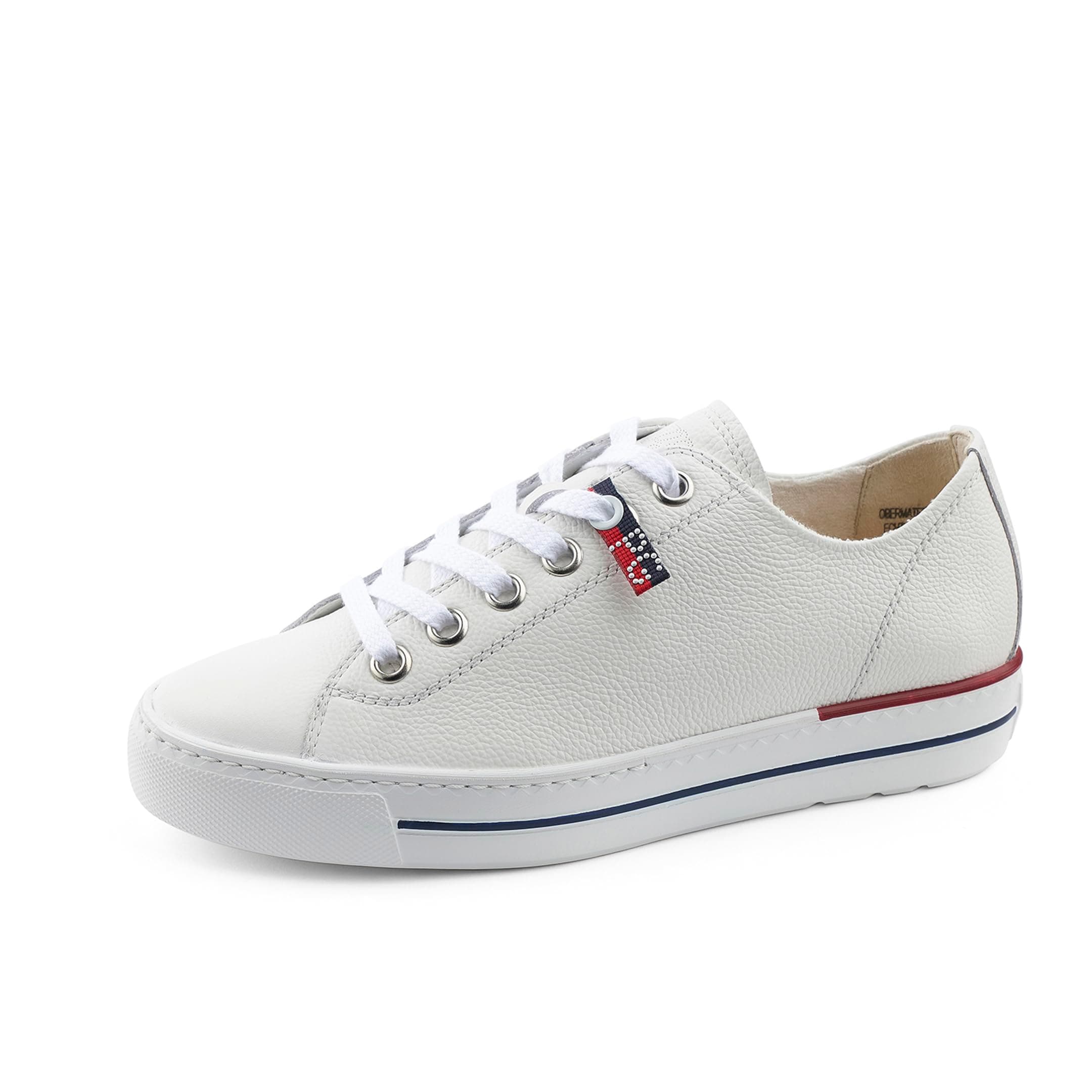 Paul Green Damen Frauen High-Top Sneaker | Sneaker, Beige, Elastische Schnürsenkel, Super Soft Fußbett, Nachhaltig, Damen, Schuhe 39 EU Weiß Angebot bei HelloDeals