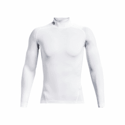 Under Armour Baselayer HG Comp Mock Longlseeve Underwear Longseeve Weiß Herren L Weiß Angebot bei HelloDeals
