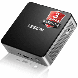 GEEKOM Business Mini PC Air12, Intel 7505, 512GB SSD, DDR4 RAM(aufrüstbar) | N100/N150-Alternative, kompakt, 3 Displays bis 8K, 5× USB und Windows 11 Pro – für Büro & Homeoffice(3 Jahre Garantie) AIR12 PT7505 (8GB + 512GB) Angebot bei HelloDeals