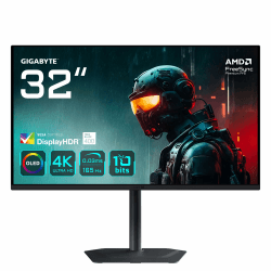 Gigabyte MO32U 31,5" OLED 4K UHD Gaming Monitor - 3840 x 2160, 165Hz, 0.03ms, 250 cd/m², Display HDR True Black 400, HDMI 2.1, DisplayPort 1.4 Angebot bei HelloDeals