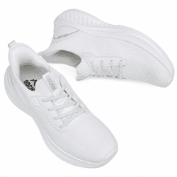 ODCKOI Slip-On Sneaker Herren - Atmungsaktive Sportschuhe & Laufschuhe, Hand-Free Schlupfschuhe für Freizeit, Fitness, Jogging, Bequeme Turnschuhe & Walkingschuhe 44 EU 1693 Weiße Angebot bei HelloDeals