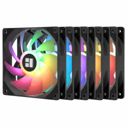 Thermalright TL-C12C-S X5 CPU-Luftlüfter 120mm ARGB Gehäusekühlerlüfter, PWM Silent Computer Lüfter mit S-FDB-Lager, Lüfter mit bis zu 1550 U/min Drehzahl, PC-Lüfter, 5-Lüfter-Pack CPU-Luftlüfter Angebot bei HelloDeals