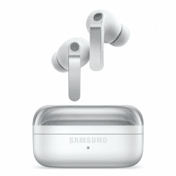 Samsung Galaxy Buds4 Pro, Kabellose Hi-Fi Bluetooth-Kopfhörer, 2-Wege-Lautsprecher, Geräuschunterdrückung per Adaptive Noise Cancelling, In-Ear-Ohrhörer, 360 Audio, AI Agent mit Sprachsteuerung, White Buds4 Pro White Angebot bei HelloDeals