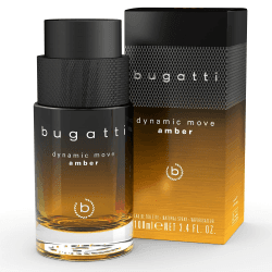 bugatti Parfüm Herren Dynamic Move Amber 100ml I rauchig-warmes Eau de Toilette Herren I sinnlich-starke Kombination aus Zimt, Tabak & Cypriol I Herrenparfüm I dynamisch, pudrig & süßlich-scharf Amber 100 ml (1er Pack) Angebot bei HelloDeals