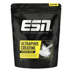 ESN Ultrapure Creatine Monohydrate - geschmacksneutral und vegan - 500 g | Mikrofeines Kreatin-Pulver - 3 g Kreatin pro Portion zur Unterstützung der körperlichen Leistung - leicht löslich 500 g (1er Pack) Angebot bei HelloDeals