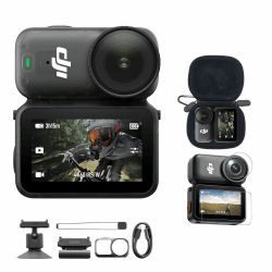 DJI Osmo Nano (64GB) mit Tasche + Displayschutzfolie - 4K/60fps kleine POV Vlogging-Kamera mit 1/1,3″ Sensor, 143° Weitwinkel-Video, 200 min Aufnahmezeit, für Sport, Vlog Tasche + Displayschutzfolie 64GB Angebot bei HelloDeals