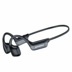 Bluetooth Kopfhörer Sport Open Ear Kopfhörer Bluetooth 6.0, 18mm Treibern | Luftleitungs Kopfhörer Kabellose mit Dual Device Spiel & Musikmodus 12 Std IPX5 für Laufen/Arbeit/Fitness/Radfahren/Fahren Schwarz-Grau Angebot bei HelloDeals