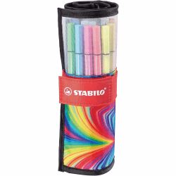 STABILO - Premium-Filzstift - Pen 68 | ARTY, 25er Rollerset Angebot bei HelloDeals
