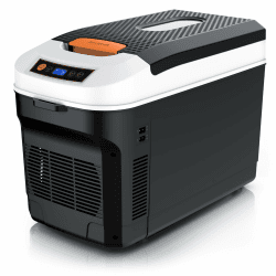 Brandson - Kühlbox elektrisch 21L – 230 V Netzspannung und 12 V KFZ Auto Bordspannung – kühlt und wärmt – Temperatureinstellung von -18°C bis +65°C – Herabkühlen ca 20°C unter der Umgebungstemperatur A: 21l Angebot bei HelloDeals