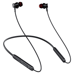 Rythflo Bluetooth Kopfhörer, 30 Std. Akkulaufzeit, In-Ear Kopfhörer – IPX7 | Nackenbügel Sportkopfhörer, Deep Bass, Magnetisches Design mit Mikrofon für Training/Büro, Bluetooth 5.2 SchwarzRot Angebot bei HelloDeals