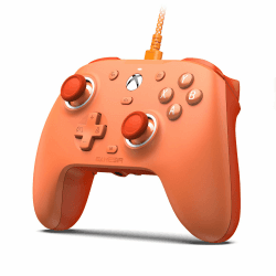 GameSir G7 SE kabelgebundener Gaming Controller für Xbox Series X|S, Xbox One, Windows 10/11, PC-Controller, Gamepad mit Hall-Effekt-Sticks und 3,5-mm-Audio-Klinkenstecker, 2024 Neue Fassung(Orange GameSir G7SE(Orange) Angebot bei HelloDeals