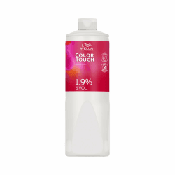 Wella Professionals Color Touch Emulsion - Demi-permanenter Aktivator für sanfte Tönungen & Glossing – Vegan – Für intensive Farbreflexe & Glanz– Hält bis zu 28 Haarwäschen 1,9% 1L 1 l (1er Pack) Angebot bei HelloDeals