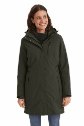 Killtec Damen Parka Funktionsparka mit abzippbarer Kapuze KOW 165 WMN PRK wasserdicht, Winddicht, atmungsaktiv 50 dunkeloliv Angebot bei HelloDeals