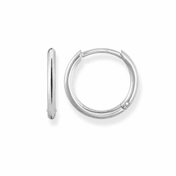 Thomas Sabo Creolen Klein 925 Sterling Silber CR608 Silberfarben Angebot bei HelloDeals