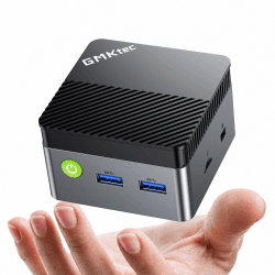 GMKtec G5S Mini PC, 3 Years Support, Intel N5095 Outperforms N5030/J3355, Mini Desktop Computer with 8GB LPDDR4 128GB M.2 SSD, Dual HDMI 4K@60Hz, USB 3.2 x3, WiFi 6, BT 5.2, SD Slot G5S 8GB+128GB Angebot bei HelloDeals