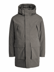JACK & JONES Male Parka Parka S Volcanic Ash Angebot bei HelloDeals