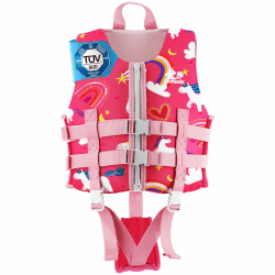 Kinder Schwimmweste Float Jacket – Schwimmweste für Kinder Kleinkind Badeanzug Assist Bademode Schwimmtraining Auftrieb Badeweste Neopren SchwimmwesteN für Alter 2-9 Jahre Rosa M (Chest up to 24.8IN, 19-30KG, 3-6Y) Angebot bei HelloDeals