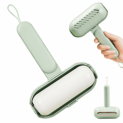 Wiederverwendbare Fusselrolle, Abnehmbar und Waschbar, Mehrzweck-Tierhaar Staub Fusselentferner für Kleidung, Polster Autos Angebot bei HelloDeals