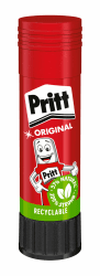 Pritt Klebestift, sicherer und kinderfreundlicher Kleber für Kunst und Bastelarbeiten, starker Klebstoff für Schule & Bürobedarf, 1x 22 g Pritt Stift, 9H PK611 Klebstift 22g Einzelprodukt Angebot bei HelloDeals