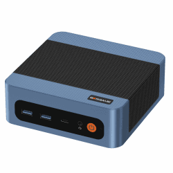 BOSGAME E5 Home-Office-Mini-PC, Ryzen 5300U (Besser als 4300U, bis zu 3,8 GHz), 16 GB DDR4-RAM, 512 GB NVMe-SSD, Windows 11 Pro, DREI 4K-Displays, Dual-LAN-Mini-Computer 5300U-16G-512G Angebot bei HelloDeals
