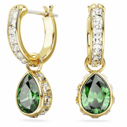 Swarovski Chroma Kollektion Tropfenohrringe Smaragdfarben Angebot bei HelloDeals