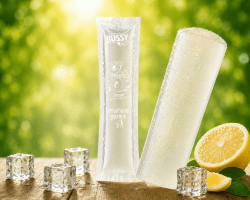 Bussy Zitrone 50x 40ml Schleck-Drinks – Wassereis zum Einfrieren – verschiedene Sorten – Eis zum Selber Einfrieren – Party Eis für Kinder & Sommer & HLKauf-Block Bussy x Zitrone & HLKauf-Block 50x 40ml Angebot bei HelloDeals