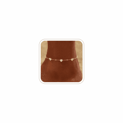 ZHESHY Fußkettchen Damen Silber 925 Gold Wasserfest Fussketten für Frauen | Gold Silber Fussketten,Wasserfest CZ Herz Perlen Fußkette Verstellbar Stapelbare,Sommer Strand Fußkettchen,Schmuck für Damen Gold H Angebot bei HelloDeals