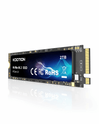 KOOTION SSD 2TB Nvme SSD PCIe 4.0 Interne Festplatte 5200MB/s Lesen, 4500MB/s Schreiben, 2 TB SSD 3D NAND Flash Interne Solid-State-Laufwerk für PS5, Programme, Gaming und Videoschnitt 2 TB X16 Angebot bei HelloDeals