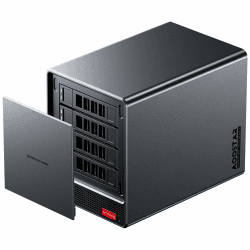 AOOSTAR Ryzen 7 5825U 4 Bay NAS Mini PC, Kein RAM Keine SSD NAS Desktop Computer, 2*M.2 NVMe-Steckplätze, 2,5"/3,5" SATA x4-Speicher(bis zu 4x22TB) Keine Festplatte, nur 4 Festplattenrahmen Kein OS Ryzen7 5825U 0G RAM 0G SSD Angebot bei HelloDeals