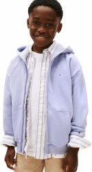 Tommy Hilfiger Unisex Kinder Mini Corp Zip Through Hoodie Ks0ks00726 Sweatshirts (1er Pack) 6 Jahre Blue (Periwinkle Dusk) Angebot bei HelloDeals