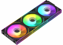 Thermalright TL-M12QR-S X3 120mm Reverse ARGB PWM Lüfter Schwarz, 3er-Pack | Reverse-Blade-Design für Seiten- oder Bodeneinlass, 1500RPM PWM-Steuerung, ARGB-Lüfterblätter und Daisy-Chain-Kabel TL-M12QR-SX3 Schwarz Angebot bei HelloDeals