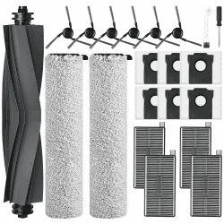21 Stück Zubehör für Mova S70 Roller Saug Wischroboter | mit 1 Hauptbürsten 2 Rollmopp 4 HEPA Filter 6 Staubbeuteln 6 Seitenbürsten 1 Reinigungsbürste 1 Schraubenzieher Angebot bei HelloDeals