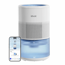 Levoit Smart Luftbefeuchter, ab 19 dB Verdunster, kein weißer Staub, 4,5L | bis 55,7 m² für Schlafzimmer&Große Räume, Selbstreinigung und Spülmaschinenfest, Schimmelresistente & Langlebiger Filter 4,5 L Verdunster Angebot bei HelloDeals