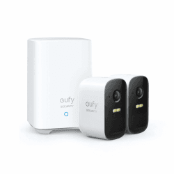 eufy Security eufyCam 2C, überwachungskamera aussen, 180Tage Akku, HD 1080p, IP67 wetterfest, Nachtsicht, Kompatibel mit HomeKit und Solar Panel, überwachungskamera aussen set2+1,Gebührenfreie Nutzung 2er-Pack Angebot bei HelloDeals