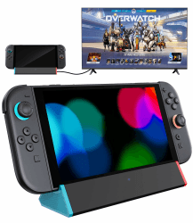 SiWiQU Switch 2 Docking Station, 4K@120Hz Ausgang | Tragbar TV Dock Nur Kompatibel mit Nintendo Switch 2 Ladestation Ständer mit HDMI Anschluss/100W Aufladen/USB3.0 Für Switch2 Angebot bei HelloDeals