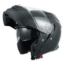 MY Motorrad Klapphelm 935 Modular Integralhelm mit Doppelvisier | ECE 22.06 Zertifiziert, Für Damen und Herren Mattschwarz L Angebot bei HelloDeals